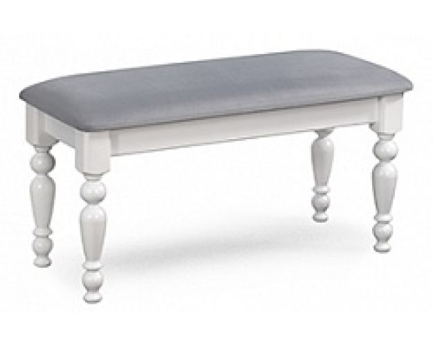 Банкетка №12 Белый полупрозрачный