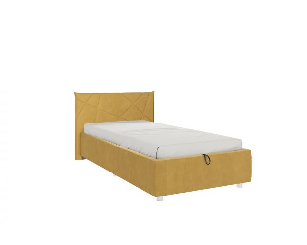 Кровать с подъемным механизмом 900 Квест медовый (велюр)