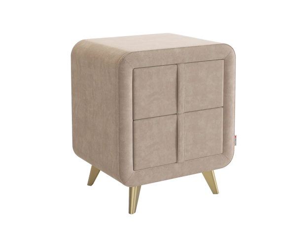 Тумба прикроватная Софи 2 капучино велюр