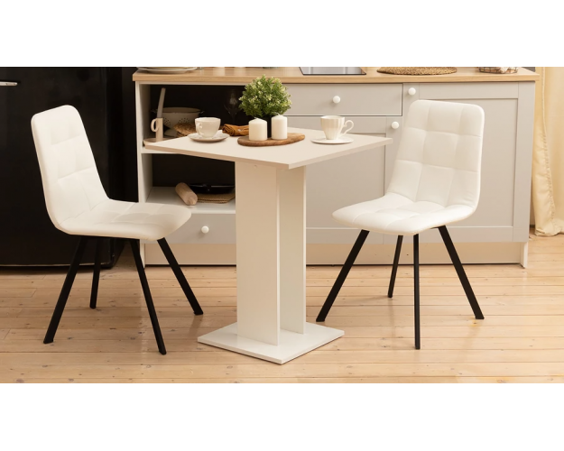 Стол обеденный Анкона тип 1 белый