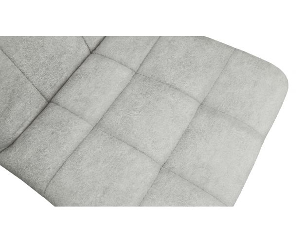 Стул «Аспен» К3 Белый/Микровелюр Duna Silver