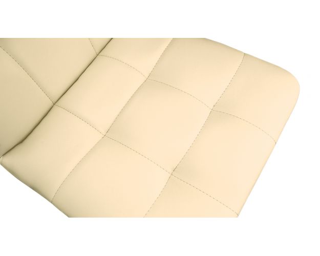 Стул «Аспен» К1С Белый/Кожзам Polo Cream