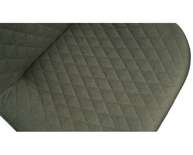 Стул «Оливер» К1С Черный муар/Микровелюр Jercy Deep Green