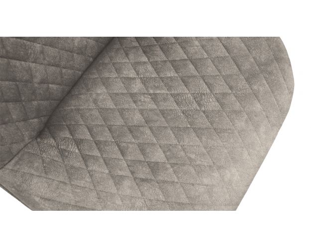 Стул «Оливер» К1С Черный муар/Микровелюр Wellmart Latte