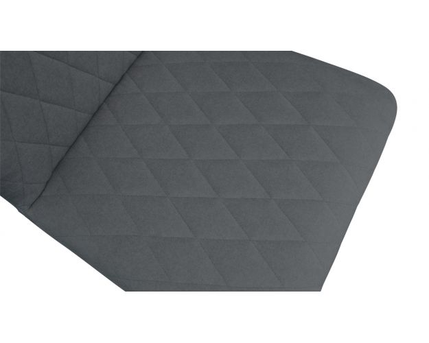 Стул «Стенли» К3 Черный муар/Микровелюр Jercy Graphite